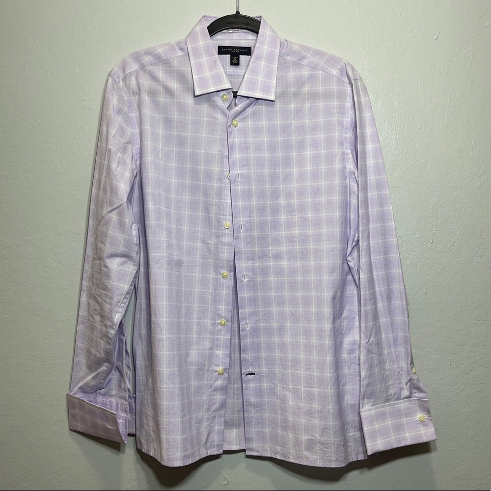 Banana Republic Button Down Dress Shirt - Medium